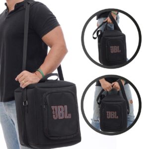 Case Bolsa Bag Compativel Com Jbl Partybox Encore Com Bolso Para Microfones Acolchoado Premium - Oferta na Shopee