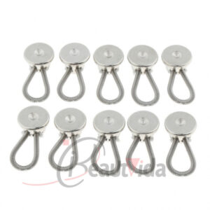 [10x Extensores De Colarinho/Extensor De Pescoço/Botão De Para Expansão De Camisas Masculinas - Oferta na Shopee