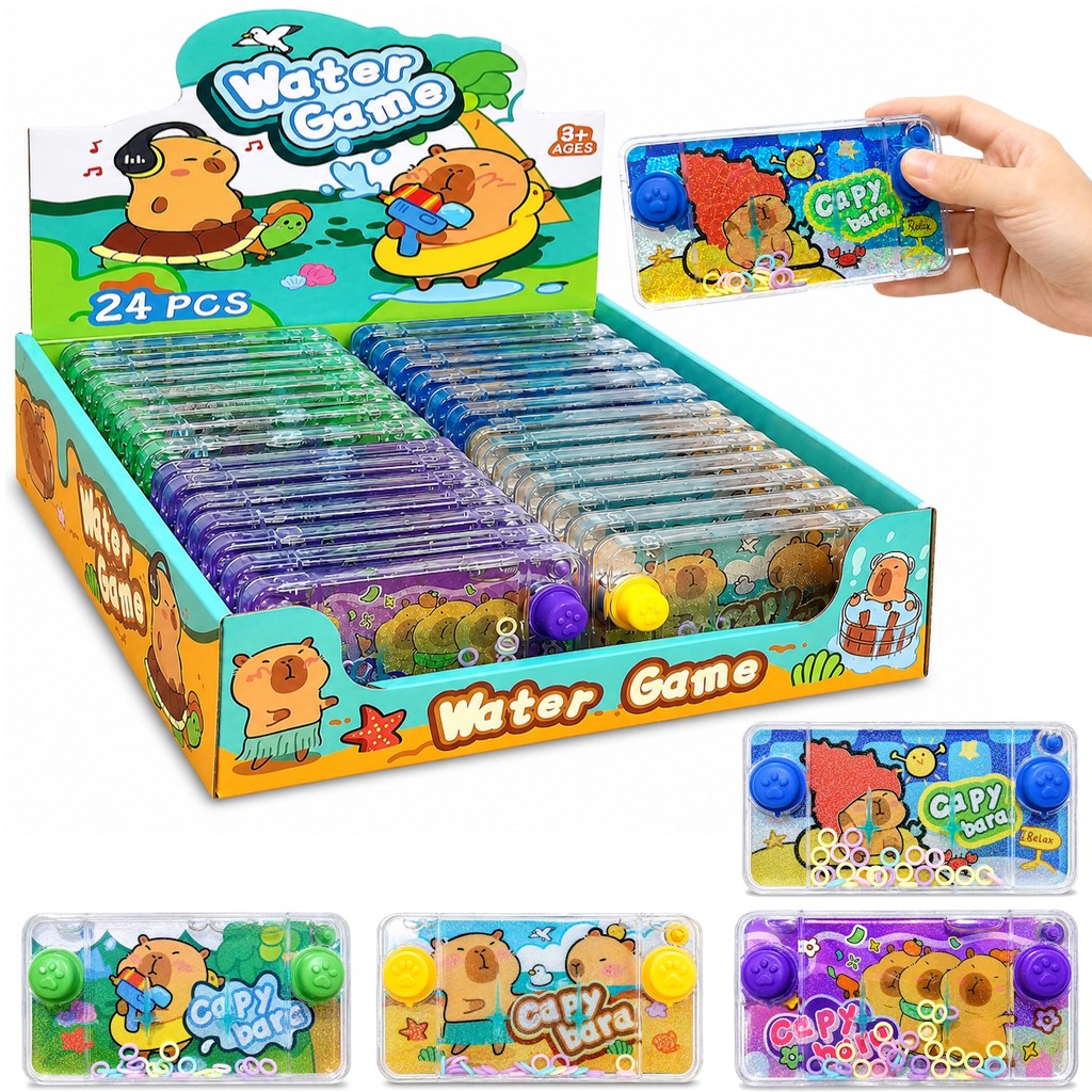 24 Brinquedo Aquaplay Argolas Capivara p/ Sacolinha Surpresa 24 Brinquedo Aquaplay Argolas Capivara p/ Sacolinha Surpresa