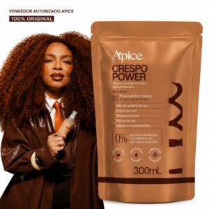Ápice Crespo Power Creme de Pentear Nutritivo Refil 300ml | Anti-Frizz e Definição | Escolha 1