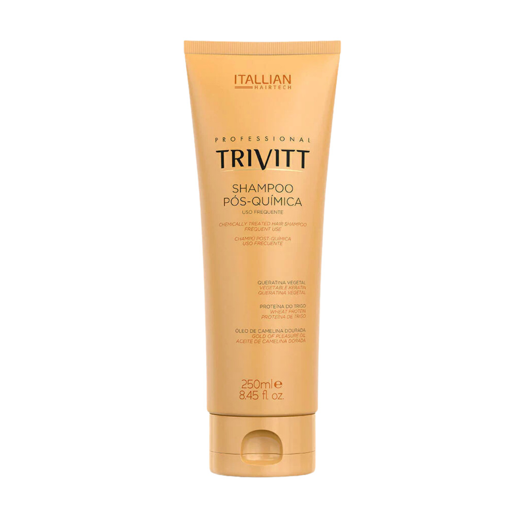 SHAMPOO USO FREQUENTE TRIVITT PÓS QUÍMICA 250 ML SHAMPOO USO FREQUENTE TRIVITT PÓS QUÍMICA 250 ML