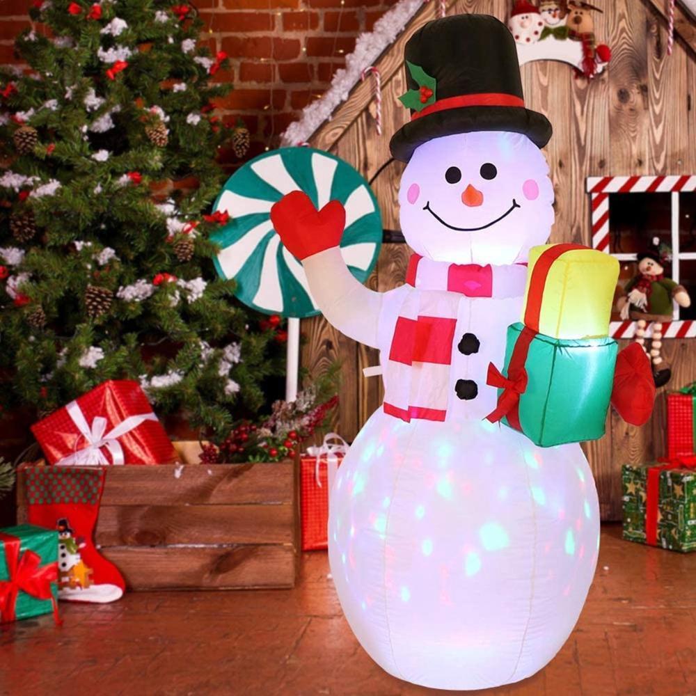 SUNDANCE Boneco De Neve Inflável Quintal Jardim Explodir Com Luzes LED Giratórias Plugue Americano Brinquedo De Balão In SUNDANCE Boneco De Neve Inflável Quintal Jardim Explodir Com Luzes LED Giratórias Plugue Americano Brinquedo De Balão In - Oferta na Shopee