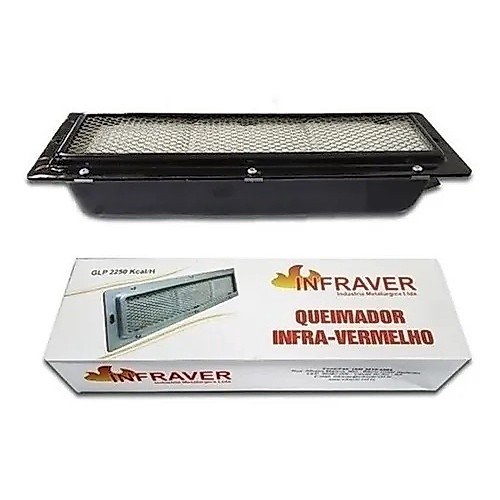Queimador infravermelho para forno e maquina de frango Infraver Queimador infravermelho para forno e maquina de frango Infraver