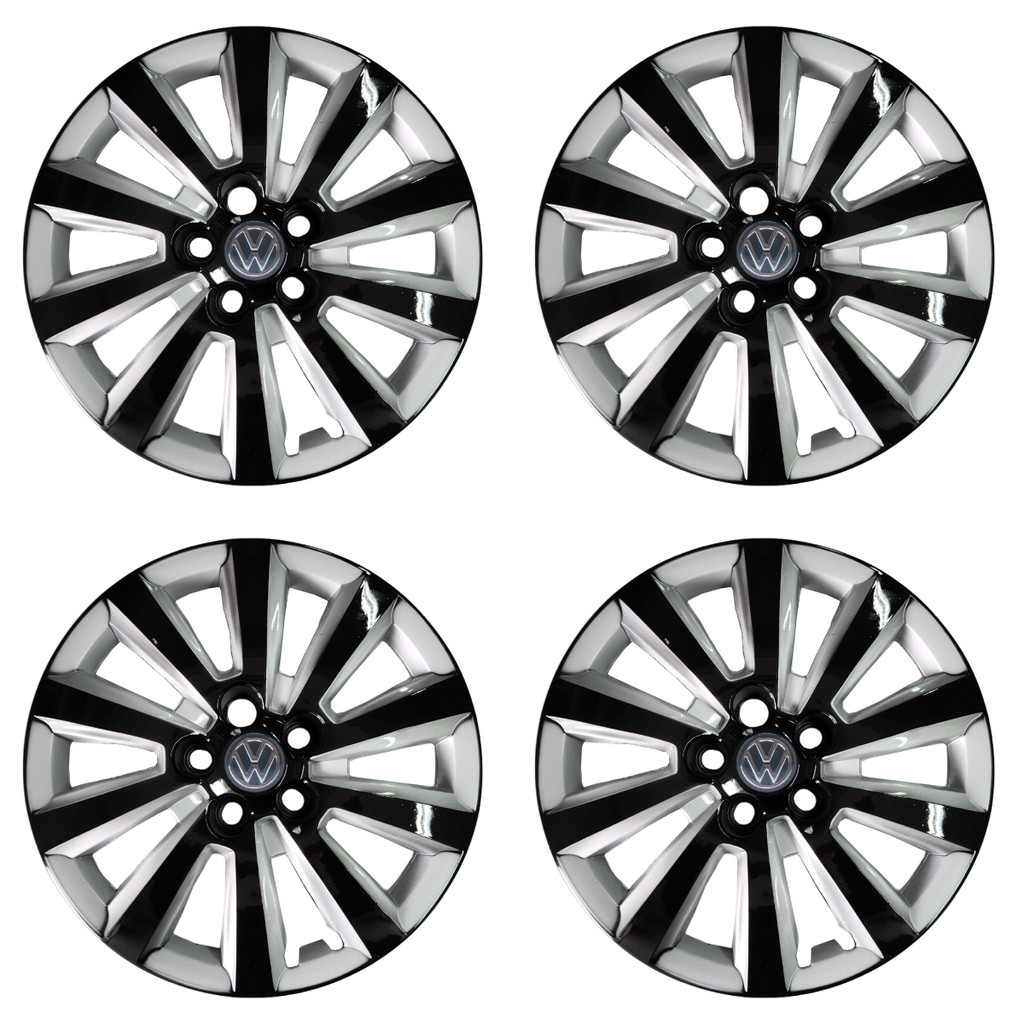 Jogo 4 Calotas Aro 15 Preto e Prata Fox Space Polo 5 Furos R Jogo 4 Calotas Aro 15 Preto e Prata Fox Space Polo 5 Furos R - Oferta na Shopee