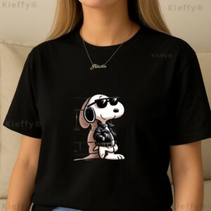 Camiseta Feminina T-Shirt Snoopy 100% Algodão Confortável - Oferta na Shopee