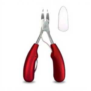 Alicate Unha Profissional Aço Inox Corte Curvado Mola Dupla Manicure Pedicure - Oferta na Shopee