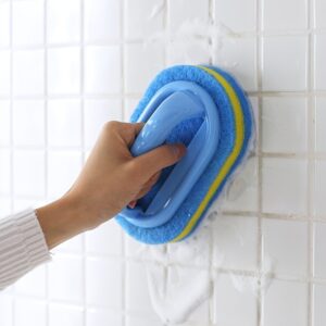 Esponja De Cozinha Escova De Limpeza Esfregando Panelas E Frigideiras Telhas Multifuncional - Oferta na Shopee