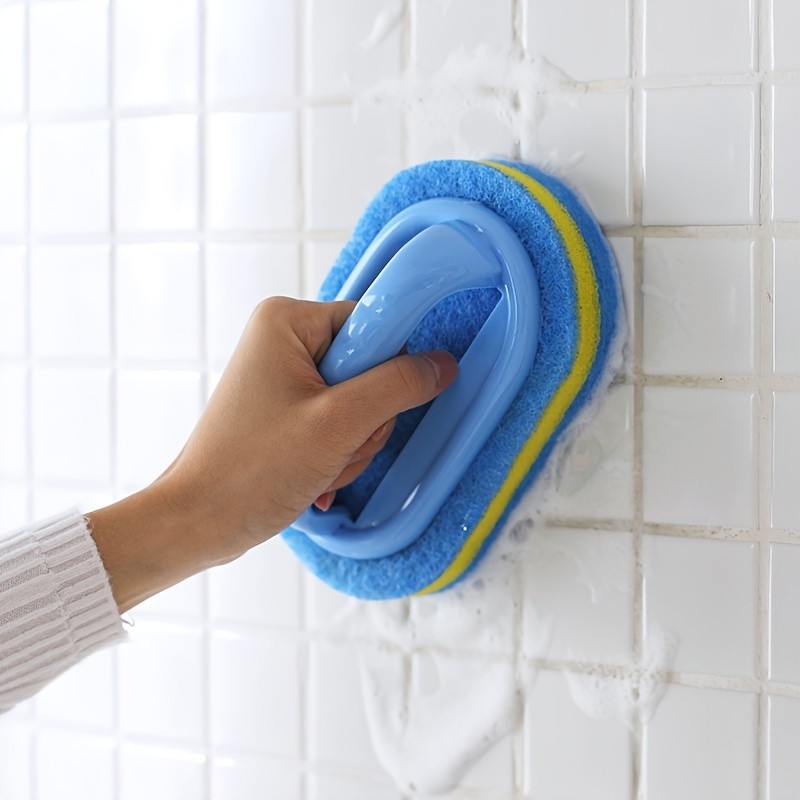 Esponja De Cozinha Escova De Limpeza Esfregando Panelas E Frigideiras Telhas Multifuncional Esponja De Cozinha Escova De Limpeza Esfregando Panelas E Frigideiras Telhas Multifuncional - Oferta na Shopee