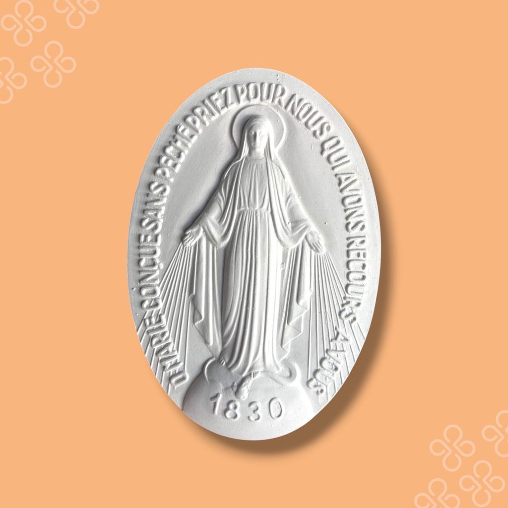 2un | Medalha Nossa Senhora das Graças - 13cm 2un | Medalha Nossa Senhora das Graças - 13cm - Oferta na Shopee