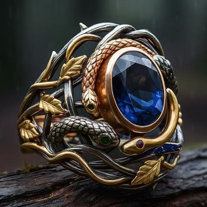 Novo Anel De Liga Ecologicamente Correto Com Feminino Criativo Multi Cobra Enrolamento Novo Anel De Liga Ecologicamente Correto Com Feminino Criativo Multi Cobra Enrolamento - Oferta na Shopee