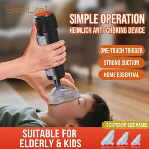 Dispositivo Anti-Asfixia Heimlich-Máscara De Pressão Negativa De Primeiros Socorros Para Bebês E Crianças - Oferta na Shopee
