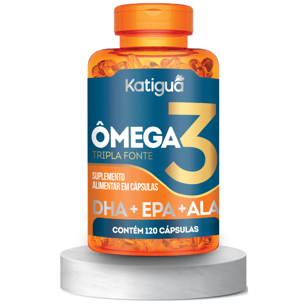 Suplemento Ômega 3 120 Cápsulas Gel Softgel Óleo de Peixe Concentrado 1000mg Rico em EPA e DHA Suplemento Ômega 3 120 Cápsulas Gel Softgel Óleo de Peixe Concentrado 1000mg Rico em EPA e DHA