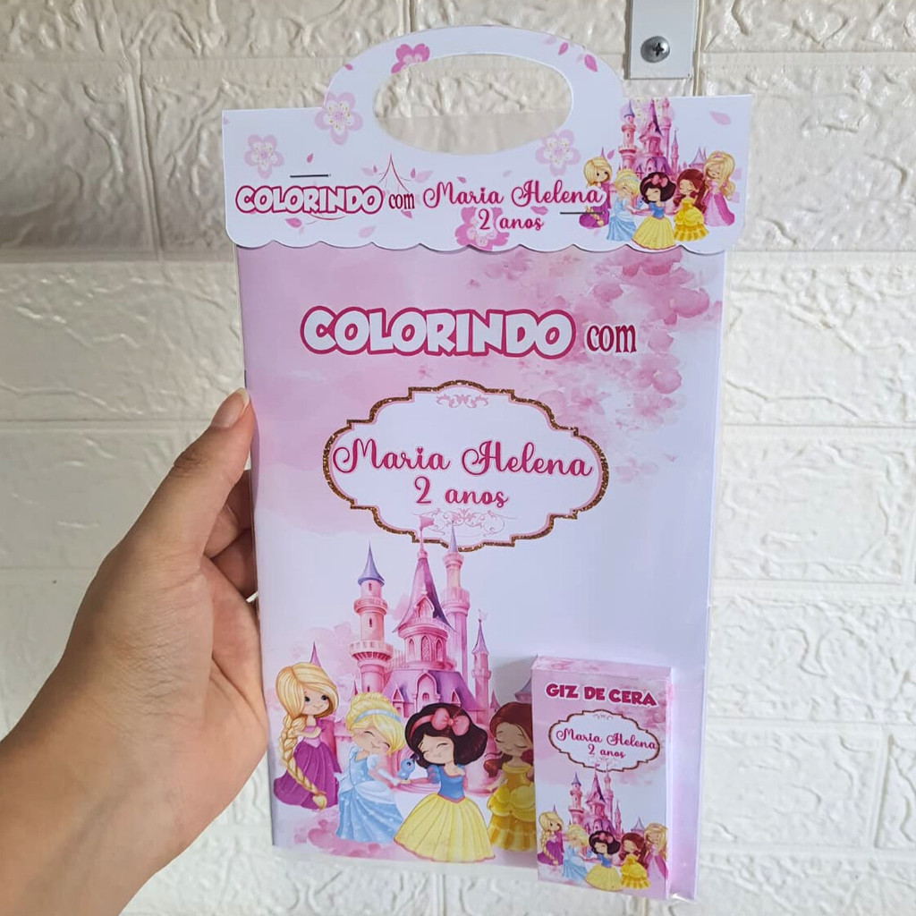 Revistinha Livro de Colorir – PRINCESAS BABY CUTE – Lembrancinha de aniversario KIT PINTURA Livrinho Revistinha Livro de Colorir – PRINCESAS BABY CUTE – Lembrancinha de aniversario KIT PINTURA Livrinho