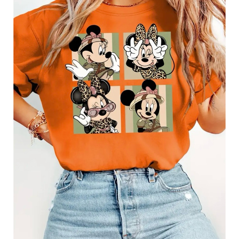 Camiseta Feminina Estampada 100% Algodão Personagem Minnie T Shirt Blusa Feminina Básica Blogueira Camiseta Feminina Estampada 100% Algodão Personagem Minnie T Shirt Blusa Feminina Básica Blogueira - Oferta na Shopee