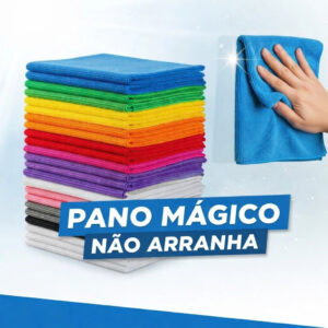 Limpa Vidro Pano Mágico Kit com 5/10/15/20 50x30 - Oferta na Shopee