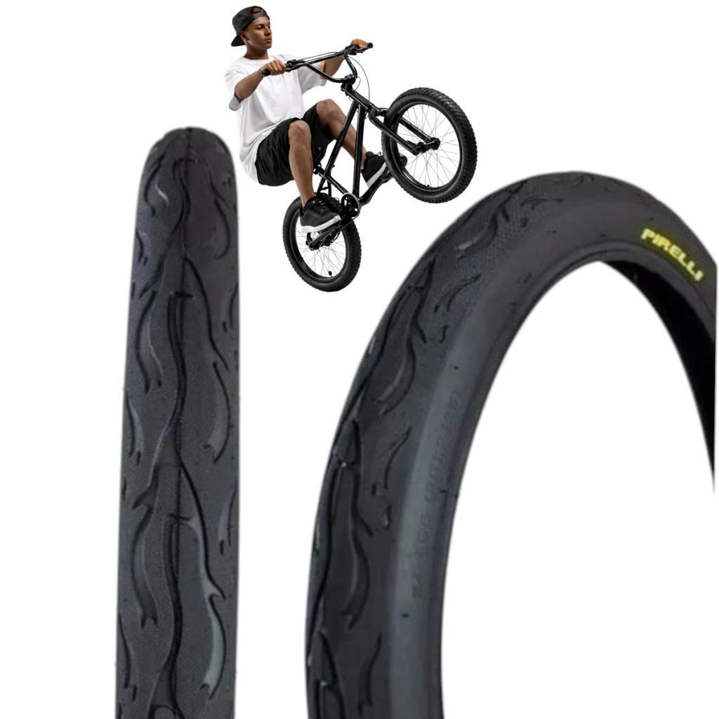 Pneu Tornado Beta Tamanho 20×2.125 Flame Pirelli BMX Pneu Tornado Beta Tamanho 20×2.125 Flame Pirelli BMX