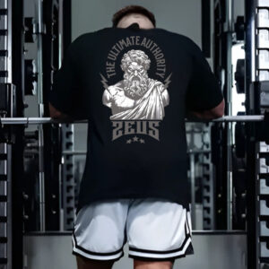 Camiseta Oversized Masculina Academia Estampa Zeus Streetwear 100% Algodão - Oferta na Shopee