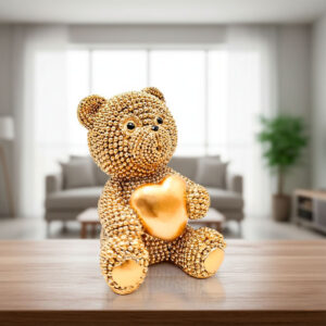 Urso Decorativo Estátua Enfeite Casa Sala Quarto Escritório Presentes Criativos Decoração - Oferta na Shopee