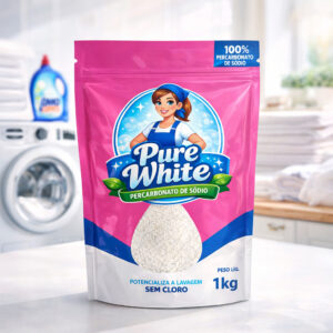Percarbonato de Sódio 100% Puro Limpeza Em Geral Tira Manchas Roupas Brancas 1kg - Oferta na Shopee