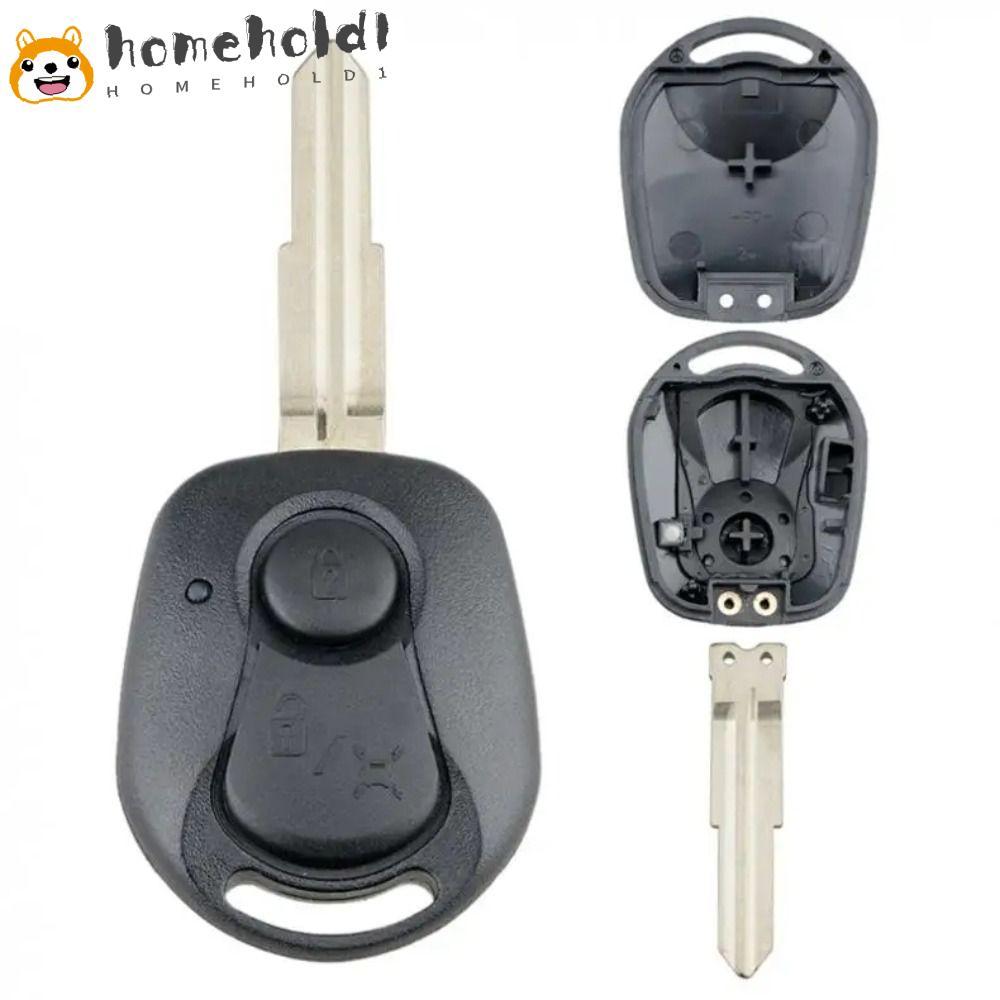 Chave Remota HOMEUVOE , Capa De Carro De Substituição De 2 Botões Para Ssangyong/Actyon/Kyron/Rexton Chave Remota HOMEUVOE
