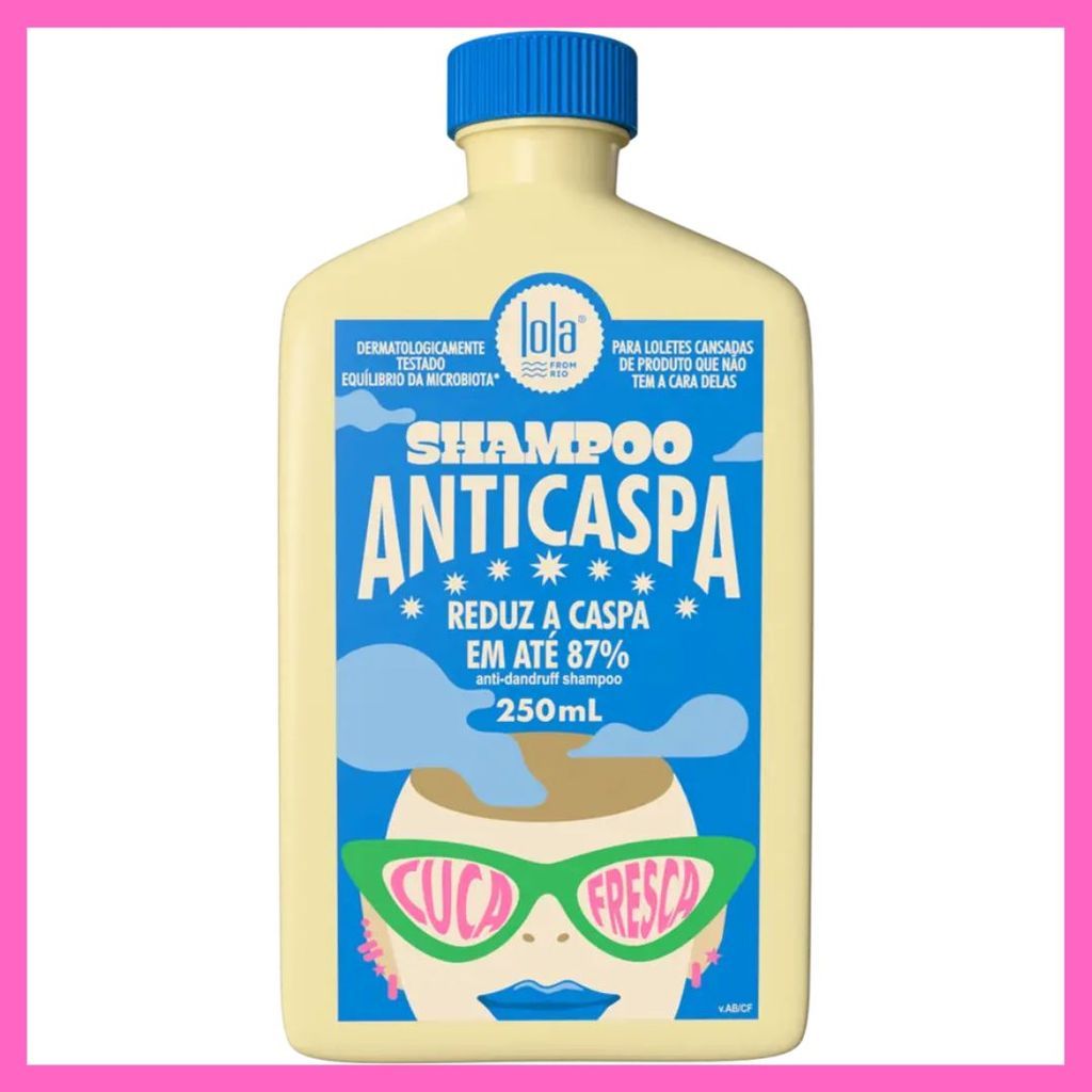Cuca Fresca Shampoo Anticaspa 250ml - Lola Cosmetics Cuca Fresca Shampoo Anticaspa 250ml - Lola Cosmetics - Oferta na Shopee