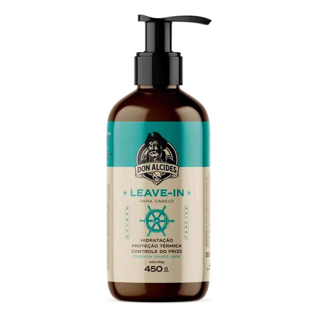 Leave-in Para Cabelo Masculino Calico Jack 450g Don Alcides Leave-in Para Cabelo Masculino Calico Jack 450g Don Alcides - Oferta na Shopee
