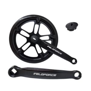 Pedivela Single 38 Dentes 170mm Bicicleta Fixa Mtb Ponta Quadrada Com Protetor - Oferta na Shopee