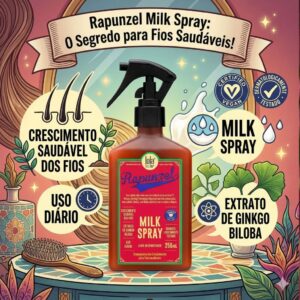 Lola Cosmetics Rapunzel Milk Spray Leave-in 250ml - Oferta na Shopee