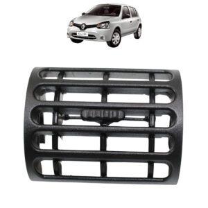 Difusor Ar Lateral Painel Clio 2000 01 02 03 04 Até 2016 Preto - Oferta na Shopee
