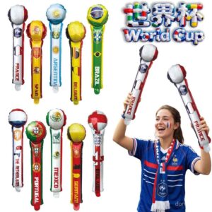Bastões infláveis para torcedores e líderes de torcida no jogo EUA-México da Copa do Mundo de 2026 - Bastões de balão de - Oferta na Shopee