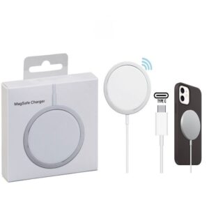 Carregador Magnético Sem Fio iPhone Magsafe 15W Carregamento Rápido - Oferta na Shopee