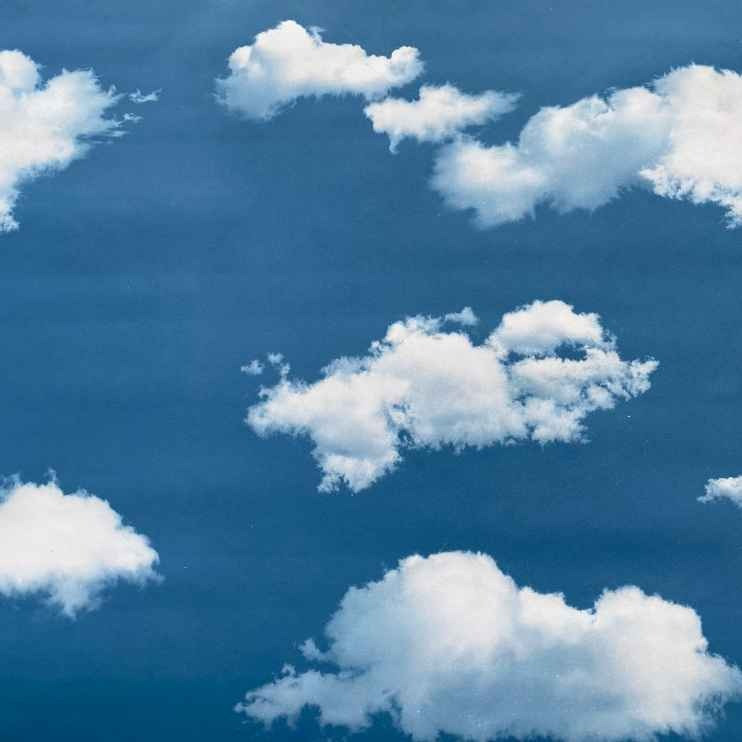 Papel De Parede Autoadesivo Para Quarto Infantil - Nuvens Azul Papel De Parede Autoadesivo Para Quarto Infantil - Nuvens Azul - Oferta na Shopee