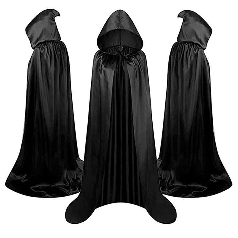 Capa de Vampiro Bruxa com Capuz Unissex Halloween A Freira Fantasia Pânico Mago Bruxo Cosplay Feiticeiro Mágico Capa de Vampiro Bruxa com Capuz Unissex Halloween A Freira Fantasia Pânico Mago Bruxo Cosplay Feiticeiro Mágico - Oferta na Shopee