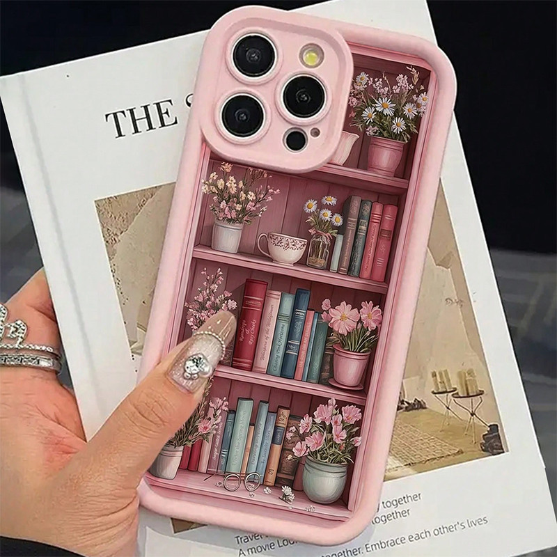 Rosa Estante Design Caso De Telefone Para iPhone 17 16e 15 14 13 12 11 Pro Max 7 8 Plus XS Silicone Capa Rosa Estante Design Caso De Telefone Para iPhone 17 16e 15 14 13 12 11 Pro Max 7 8 Plus XS Silicone Capa - Oferta na Shopee