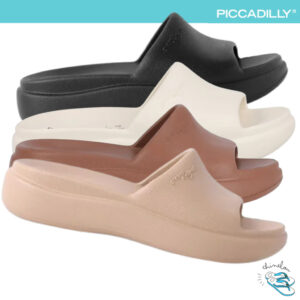 Chinelo Tamanco Slide Piccadilly EVA Feminino Nuvem Conforto - Oferta na Shopee
