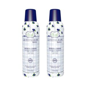 Kit Giovanna Baby 2 Desodorantes Aerossol Blueberry 150Ml - Oferta na Shopee