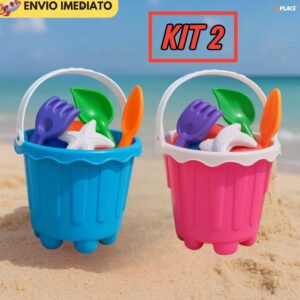 Baldinho brinquedo Praia Kit Balde Praia Castelinho Areia Infantil Completo Brinquedo Crianca - Oferta na Shopee