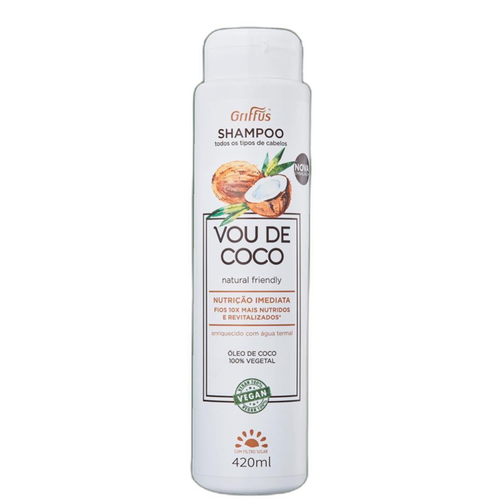 Shampoo Griffus Vou De Coco 420ml Blz Shampoo Griffus Vou De Coco 420ml Blz