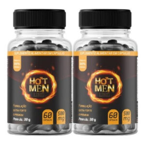 2x Hot Men Libid Original Total 120 Cápsulas Sem Sabor - Oferta na Shopee