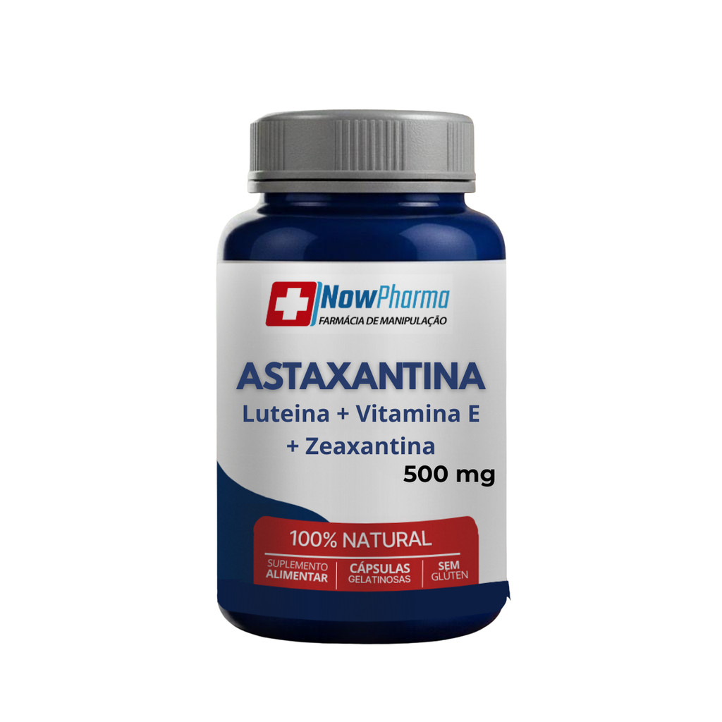 Astaxantina + Luteína + Vitaminas E + Zeaxantina– 120 Cápsulas Astaxantina + Luteína + Vitaminas E + Zeaxantina– 120 Cápsulas