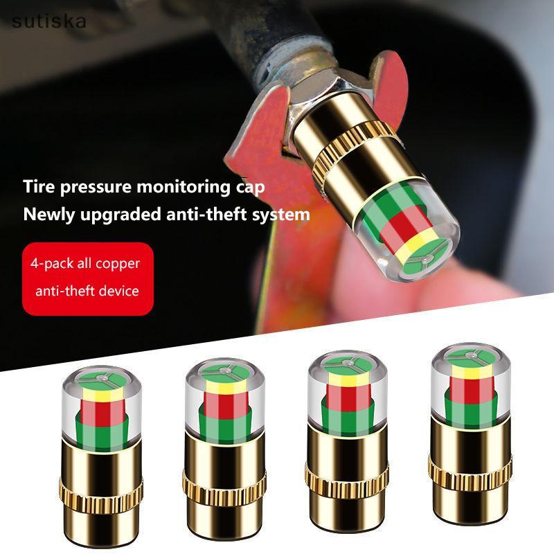 sutiska 1 Conjunto DIY Acessórios Medidor De Pressão Dos Pneus Do Carro Indicador Alerta Monitoramento Tampa Da Válvula sutiska 1 Conjunto DIY Acessórios Medidor De Pressão Dos Pneus Do Carro Indicador Alerta Monitoramento Tampa Da Válvula - Oferta na Shopee