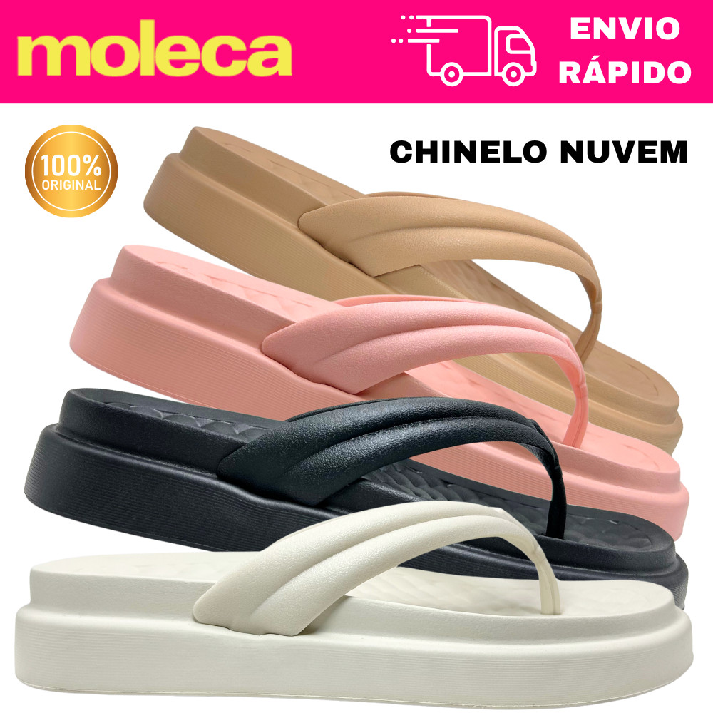 Tamanco Flatform Moleca 5554.100 Super Leve com Palmilha Extra Macia e Conforto no Dia a Dia Tamanco Flatform Moleca 5554.100 Super Leve com Palmilha Extra Macia e Conforto no Dia a Dia - Oferta na Shopee
