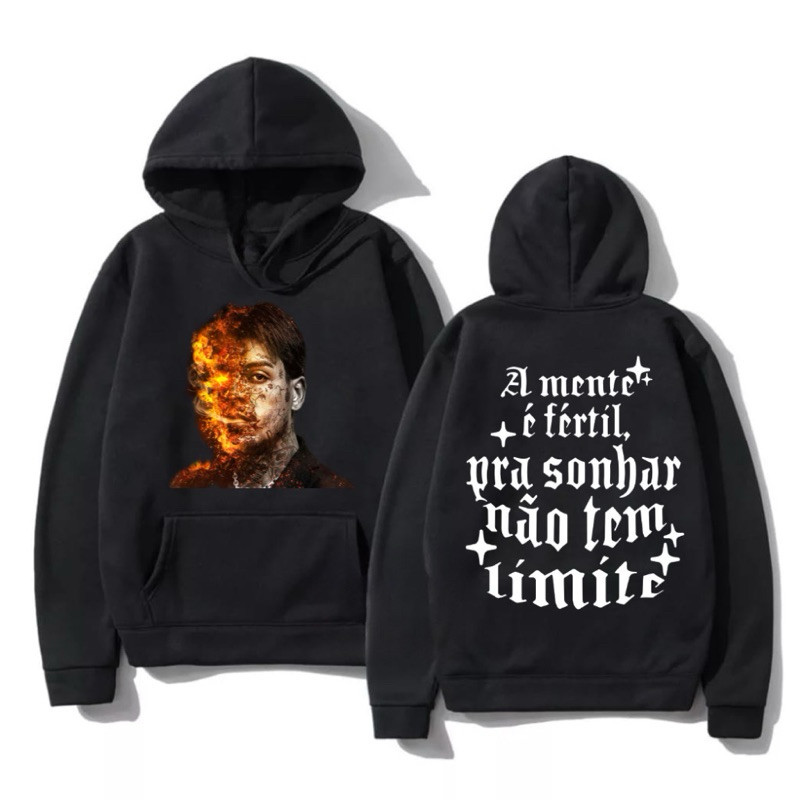 Moletom Canguru Com Capuz Mc Kevin Alta Qualidade Blusa de Frio Estampada Agasalho Flanelado Moletom Canguru Com Capuz Mc Kevin Alta Qualidade Blusa de Frio Estampada Agasalho Flanelado
