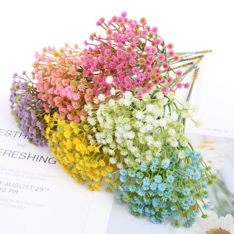 10 Pçs Flores De Respiração Do Bebê Flor Artificial Para Decoração Planta De Plástico Buquê De Casamento 10 Pçs Flores De Respiração Do Bebê Flor Artificial Para Decoração Planta De Plástico Buquê De Casamento - Oferta na Shopee