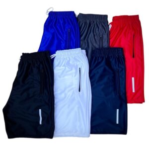 Kit 3 4 ou 6 Bermudas Masculinas Básicas DryFit Malha Leve e Confortável - Pronta Entrega Origins - Oferta na Shopee