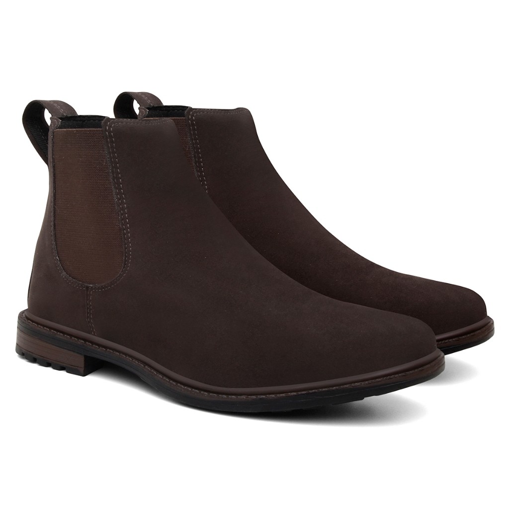 Bota Chelsea Masculina Botina Casual Couro Camurça Original Resistente e Macio Bota Chelsea Masculina Botina Casual Couro Camurça Original Resistente e Macio - Oferta na Shopee