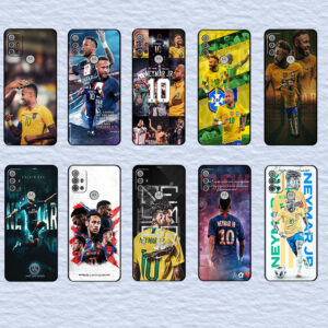 Estampa De Moda Para Moto G10 G20 G30 G22 G23 G50 G52 G53 G73 G82 Neymar Estojo Telefônico TPU Preto Macio - Oferta na Shopee