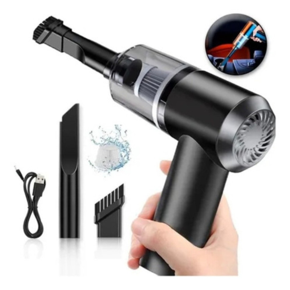 Aspirador Portátil Recarregável Bivolt Compacto 2 em 1 Aspirador Portátil Recarregável Bivolt Compacto 2 em 1