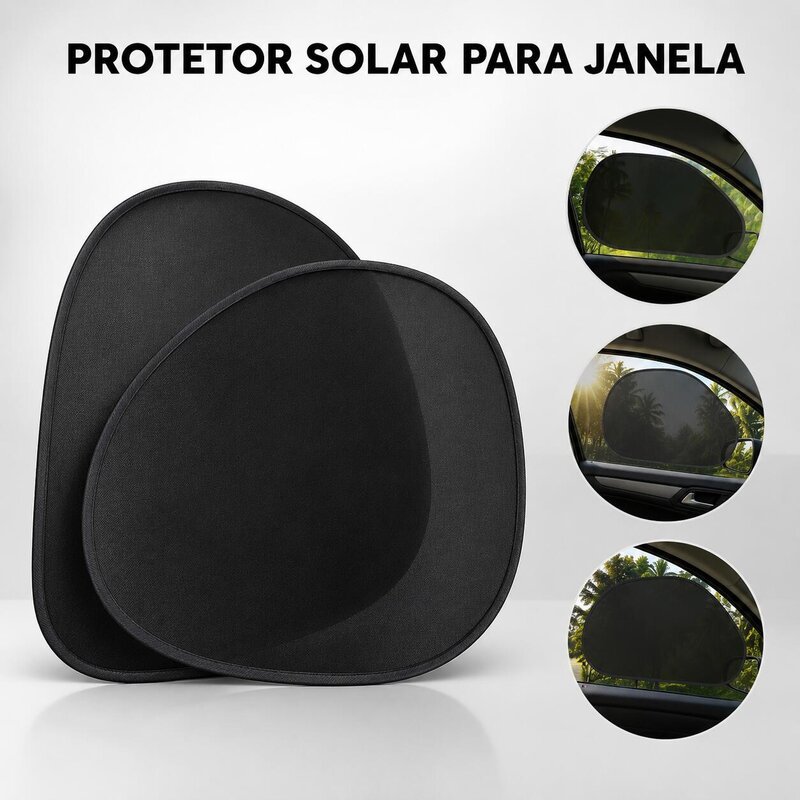 Kit de 2 pçs Protetor Solar para Carro por Absorção Eletrostática Tapa Sol Automotivo Kit de 2 pçs Protetor Solar para Carro por Absorção Eletrostática Tapa Sol Automotivo - Oferta na Shopee