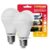 Kit 2 Lampadas Inteligente Controled 3 Tons Branco 9W E27